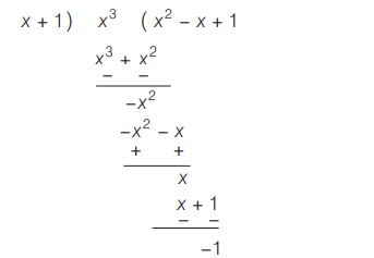 ∫ (x3/x+1) d x is equal to - Tardigrade