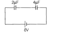 A System Of 2 Capacitors Of Capacitance 2 M F And 4 M
