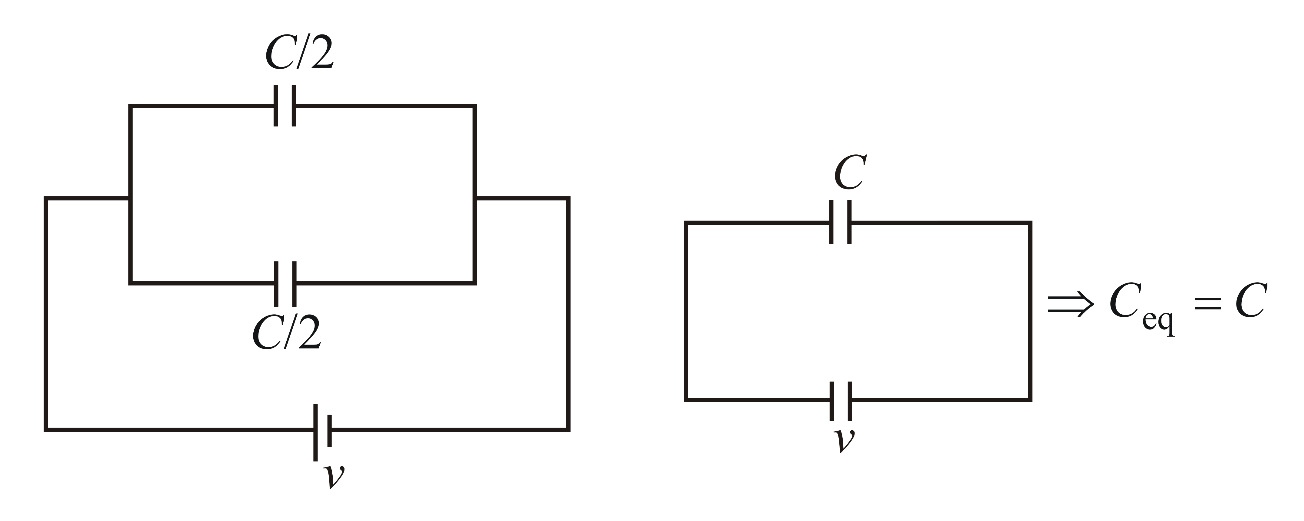 What is the energy stored in the capacitor (in nJ ) between terminals a