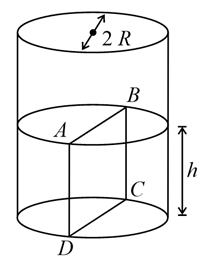 As shown in the figure below, there is a beaker of radius R . Water is ...